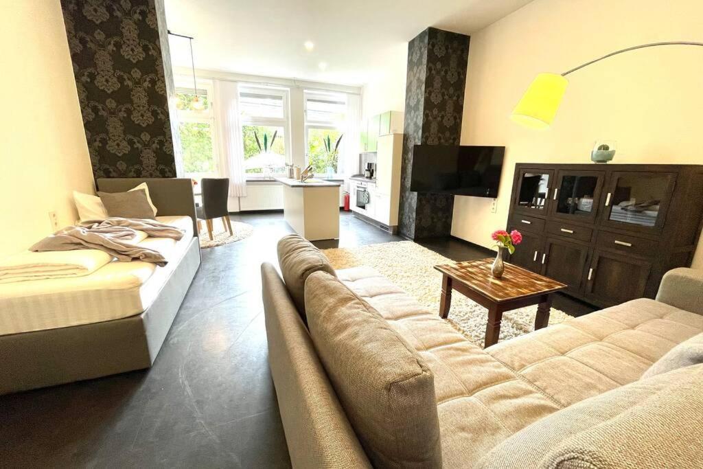 Villa Einhorn: Altstadt Loft Mit Privater Terrasse Goslar Exterior foto